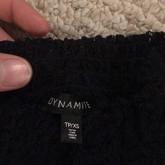 Mesh black long sleeve - Picture 3 of 3